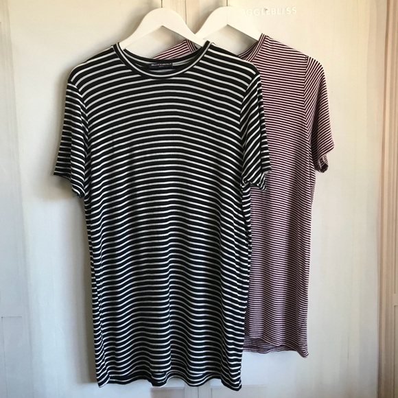 BRANDY MELVILLE Luana Striped Tee - Picture 7 of 8